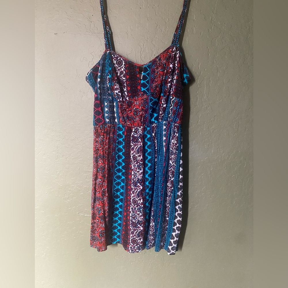 colorful summer dress